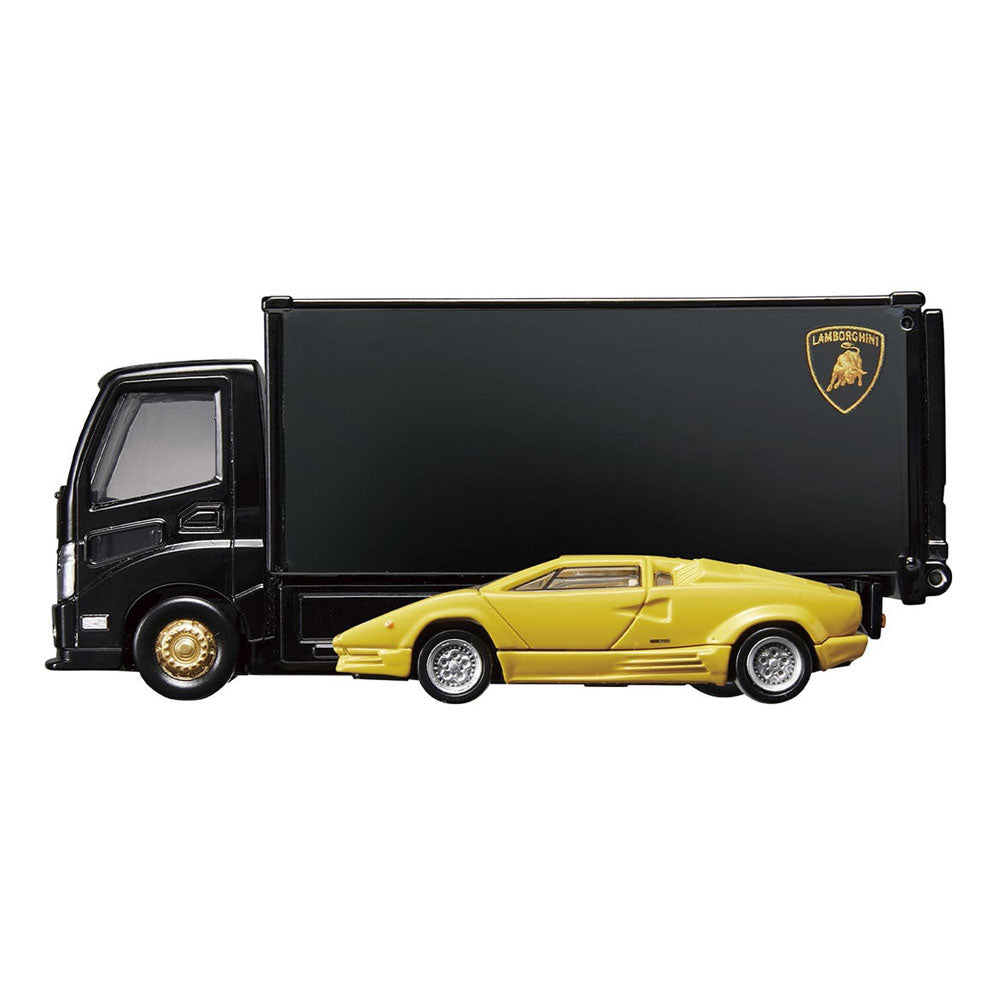 TOMICA TRANSPORTER LAMBORGHINI COUNTACH 25TH ANNIVERSARY TOMICA TRANSPORTER LAMBORGHINI COUNTACH 25TH ANNIVERSARY
